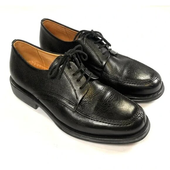 Sandro Moscoloni Other - Sandro Moscoloni Vineyard 3060 Black Leather Oxford Derby Shoes Size 10.5